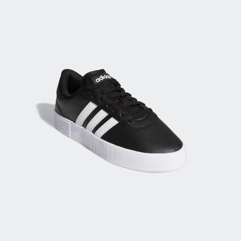 adidas court bold platform nero