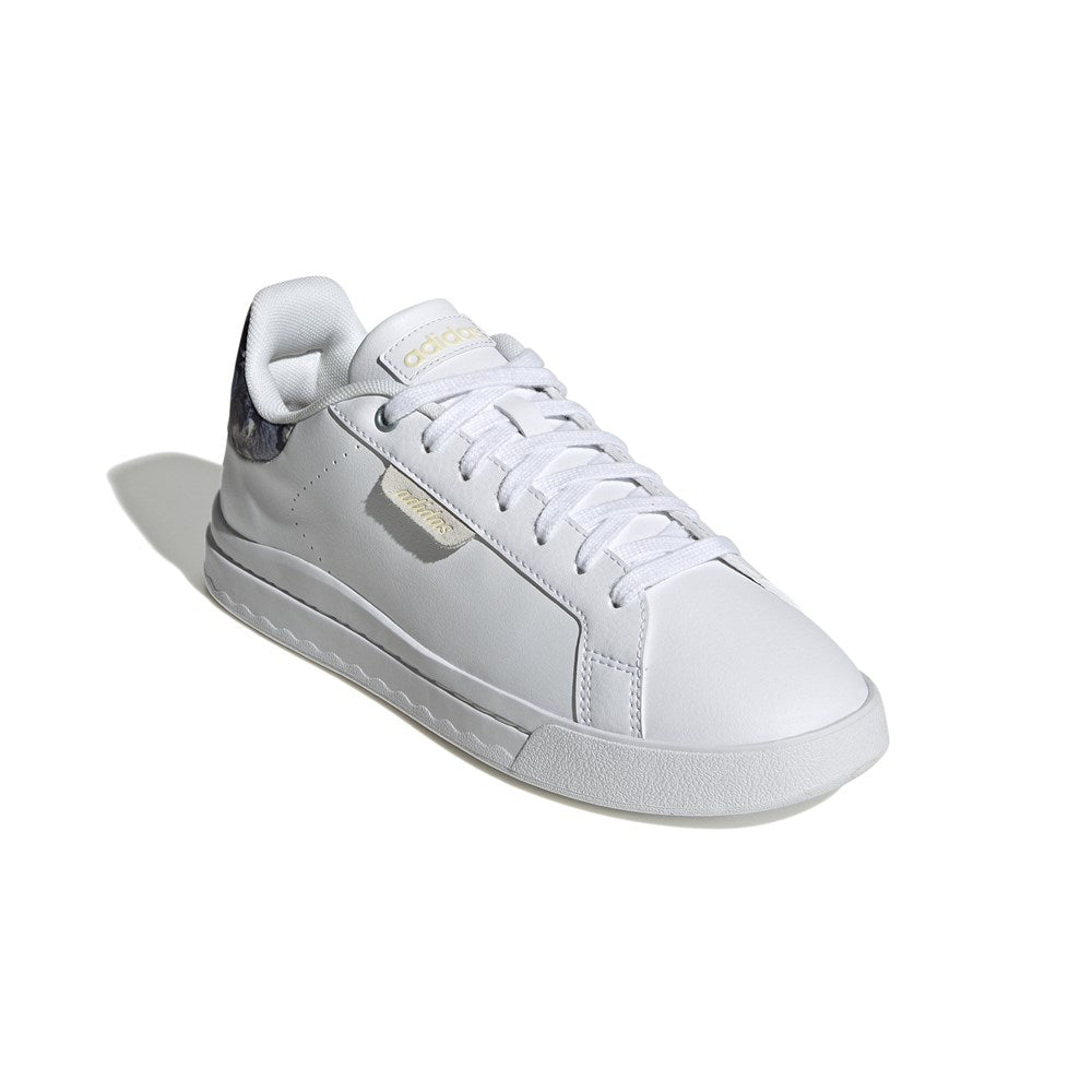 adidas court silk sneaker white