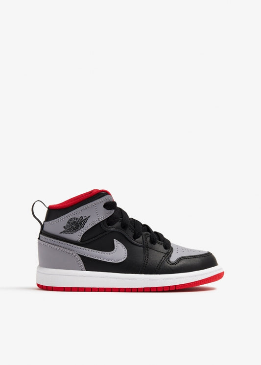 Air Jordan 1 Mid Alt TD 'Cement Grey' (PS)