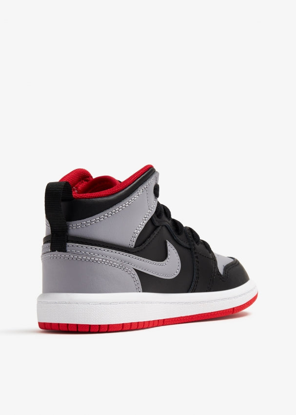 air jordan 1 mid alt td 'cement grey' (ps)