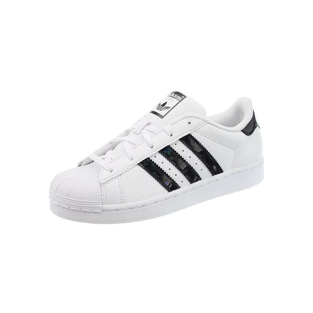 adidas superstar white kids