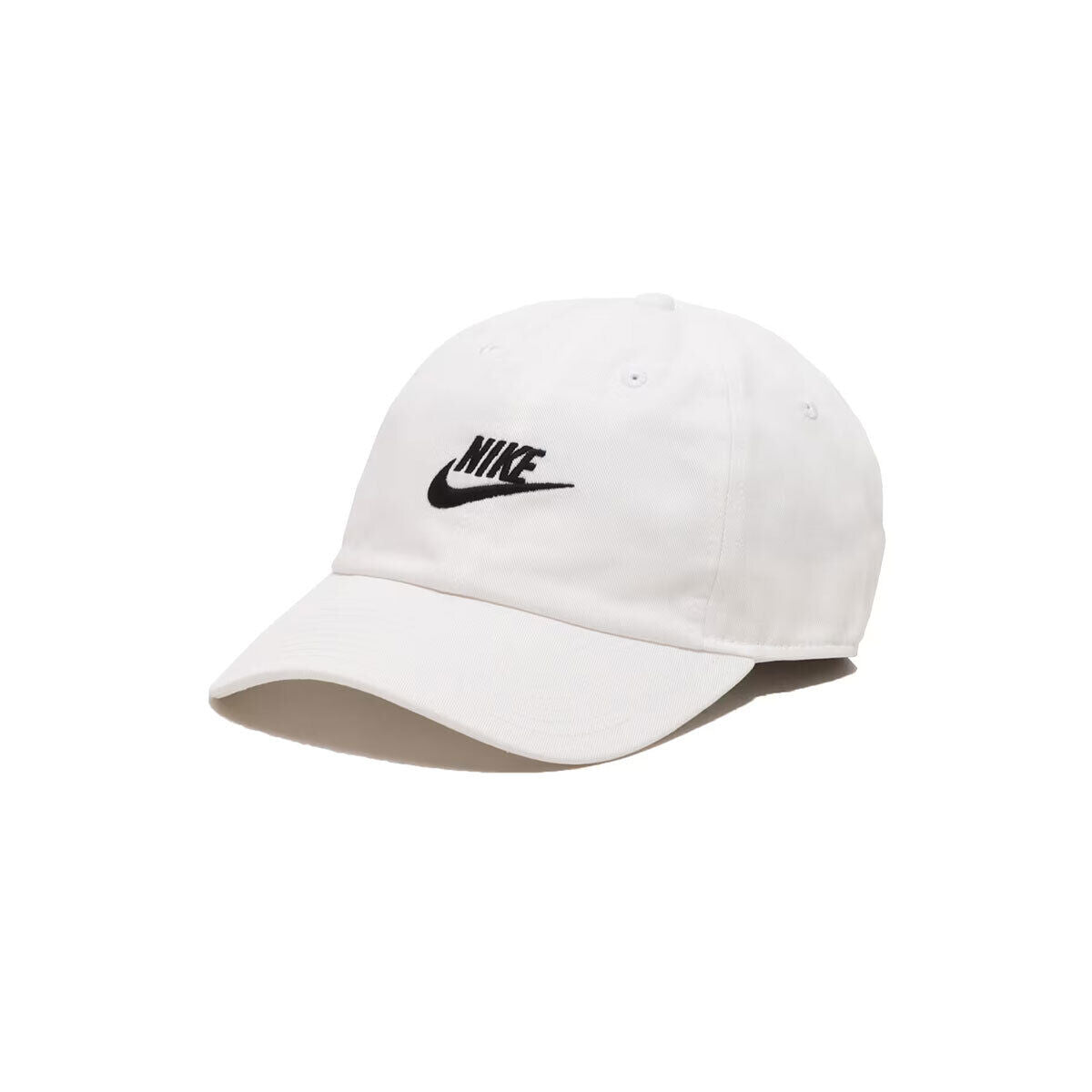 cappello nike club unstructured futura wash bianco