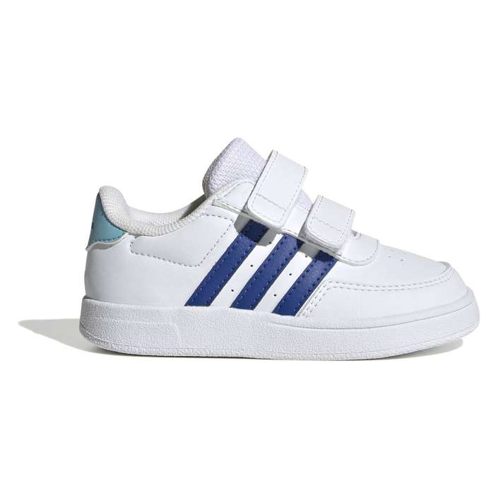 adidas breaknet 2.0 lifestyle court twostrap scarpe white blu kids