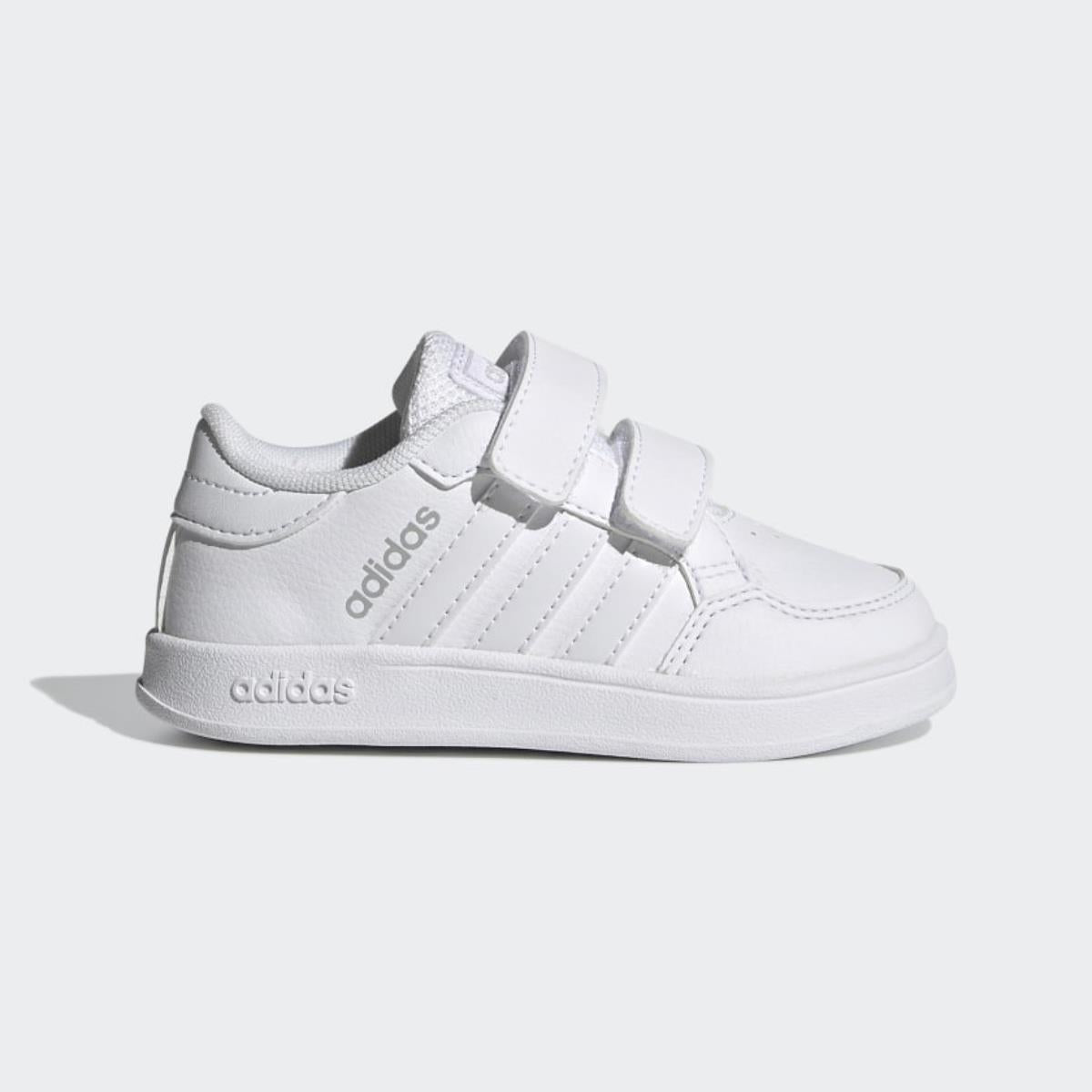 adidas breaknet td scarpe white kids