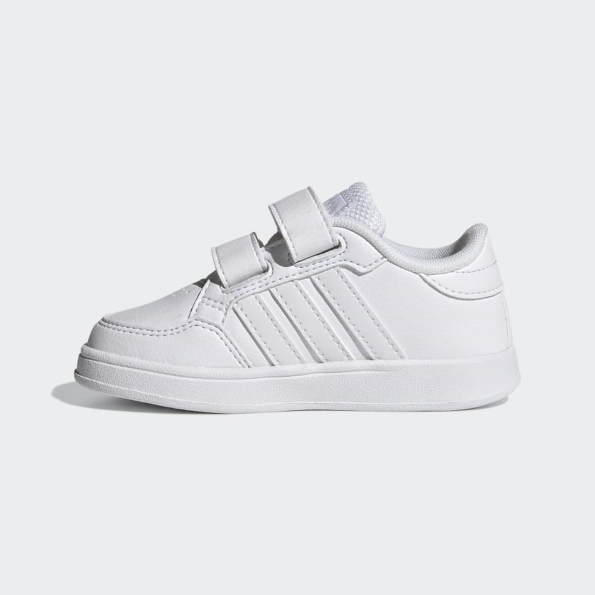 adidas breaknet td scarpe white kids