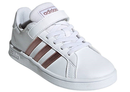 Adidas Grand Court c Scarpe white pink kids