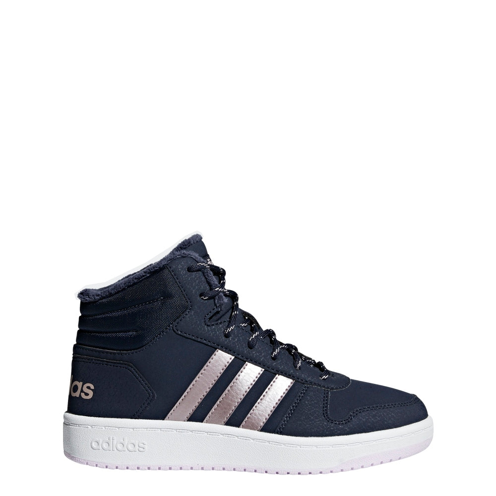 adidas hoops mid 2.0 scarpe grigio e viola