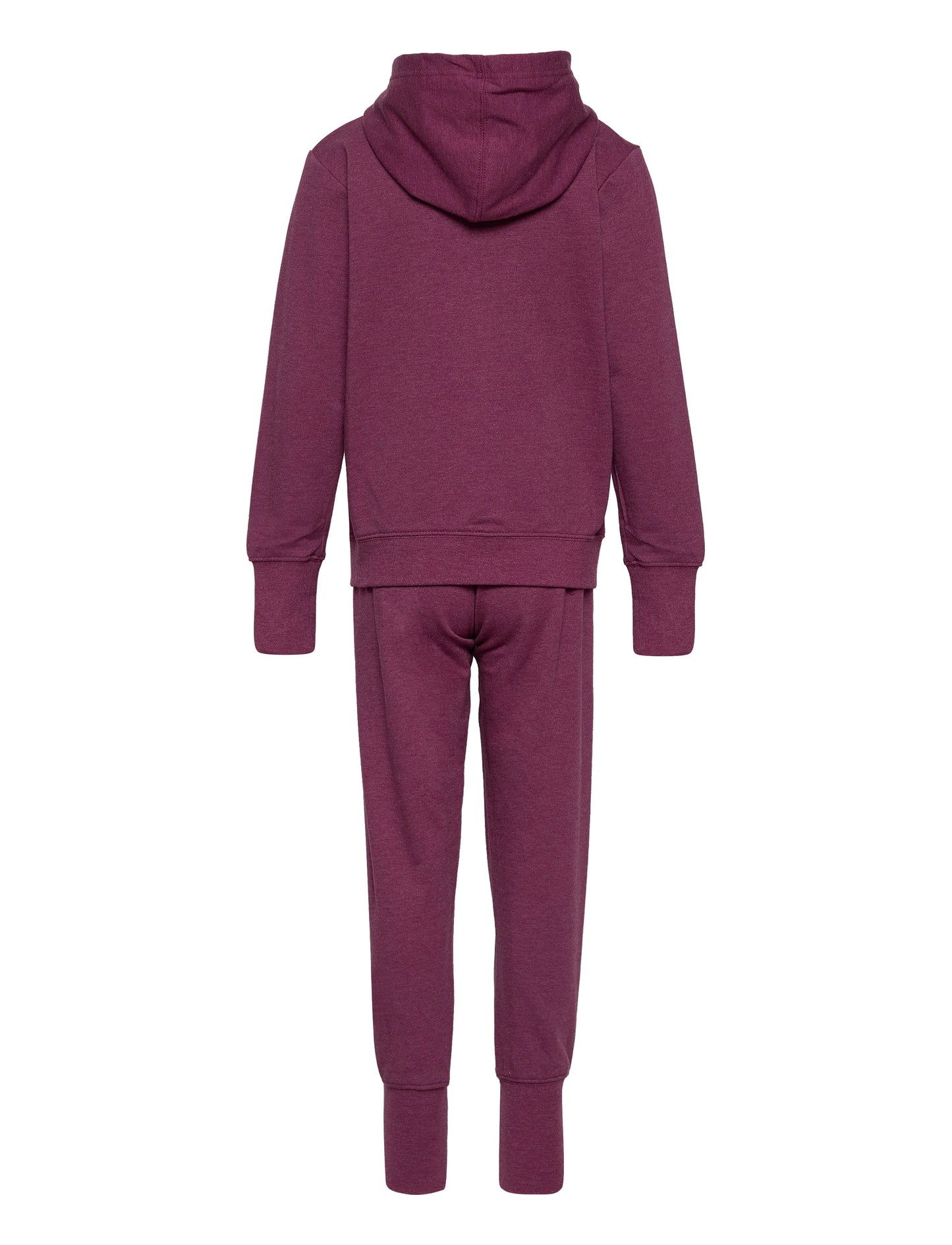 nike full-zip hoodie and joggers set bordeaux kids