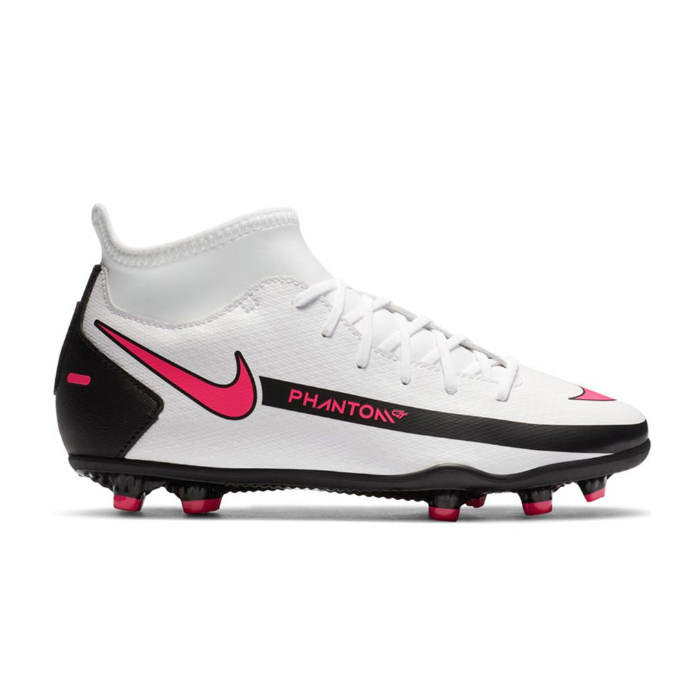 nike jr phantom gt club df - bianco/fuxia uomo