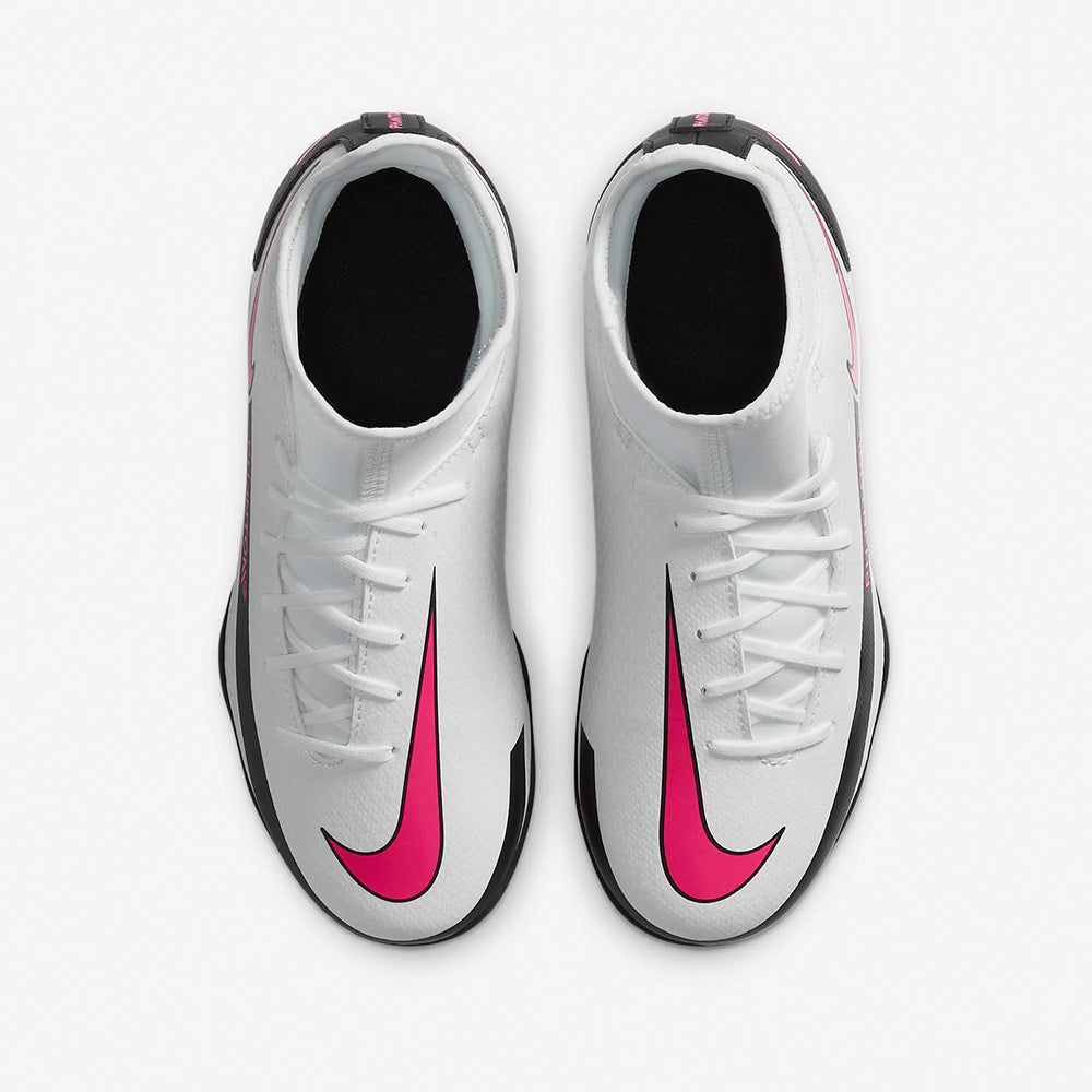 nike jr phantom gt club df - bianco/fuxia uomo