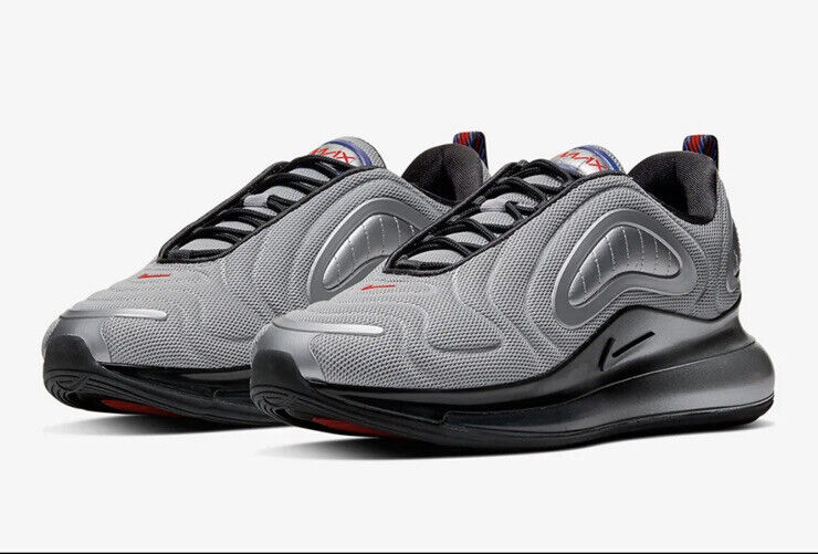 scarpe nike air max 720  metallic silver/off noir