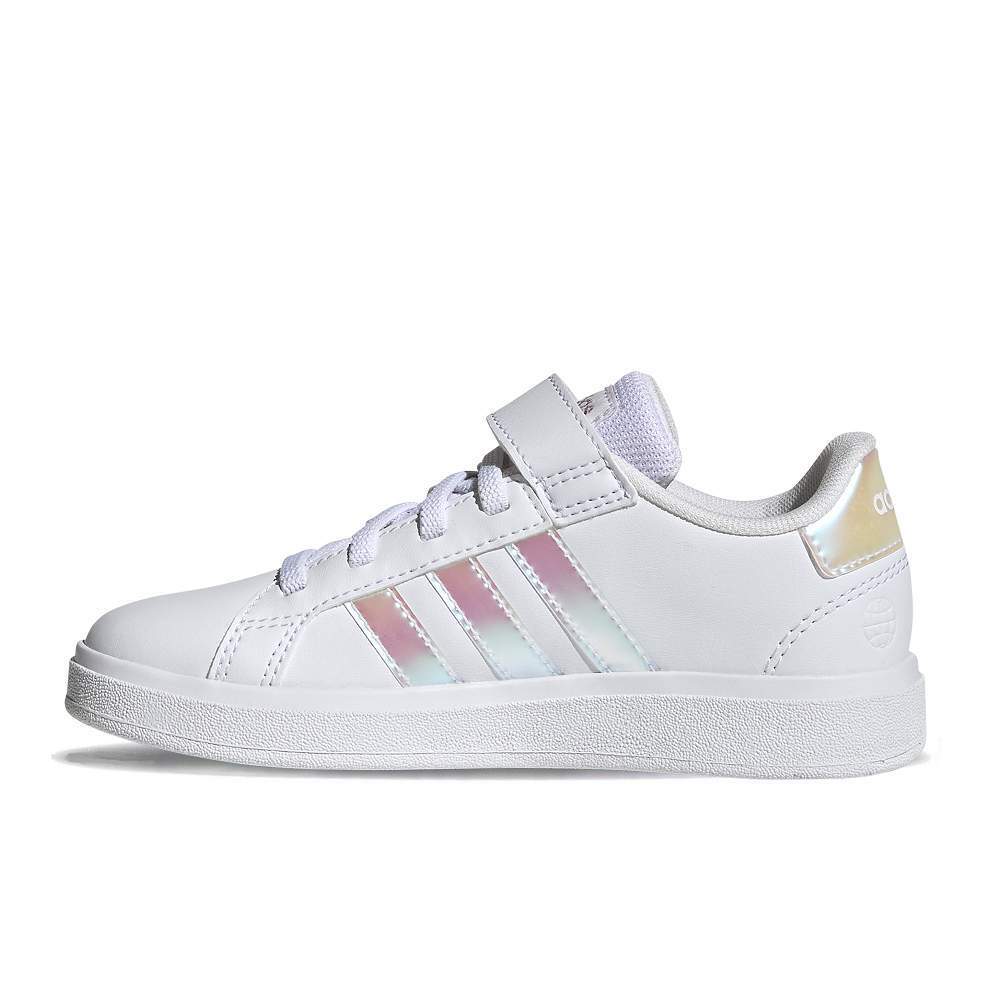 adidas  scarpe grand court lifestyle  elastic lace and top ps