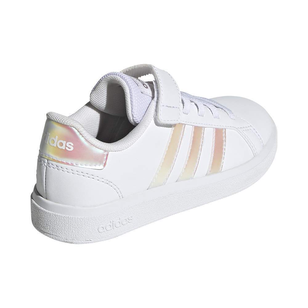 adidas  scarpe grand court lifestyle  elastic lace and top ps