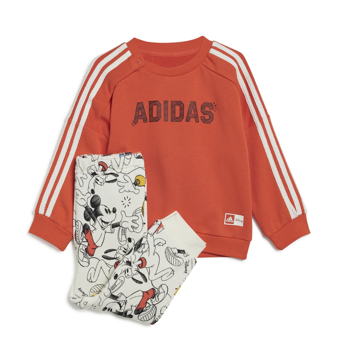 adidas x disney mickey mouse crewneck and jogger set