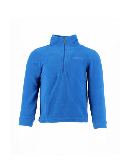 BRUGI MICROPILE BAMBINO MEZZA ZIP BLU