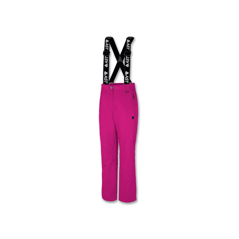 ast pantalone da sci donna rosa