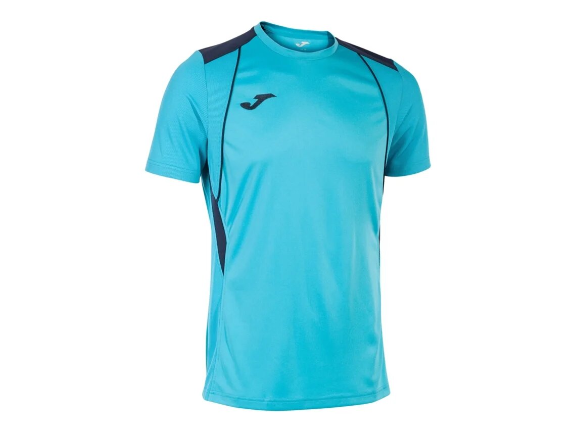 joma championship vii kit short sleeve t-shirt fluor turquois