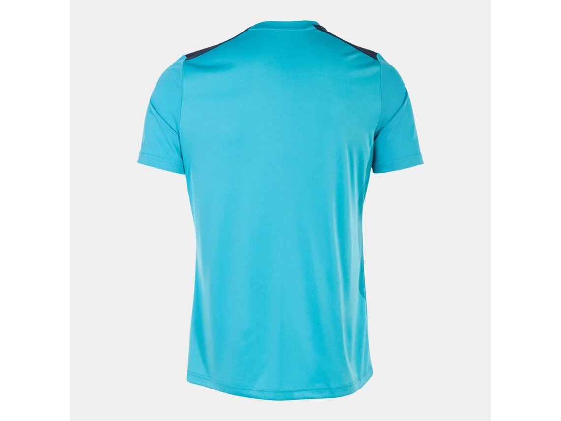 joma championship vii kit short sleeve t-shirt fluor turquois