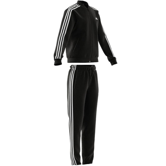 adidas Essential 3-Stripes Tuta Junior in Nero