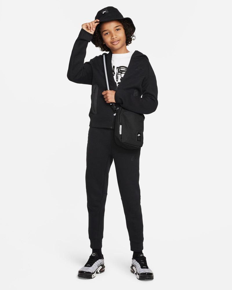 nike sportswear tech fleece jr completo black