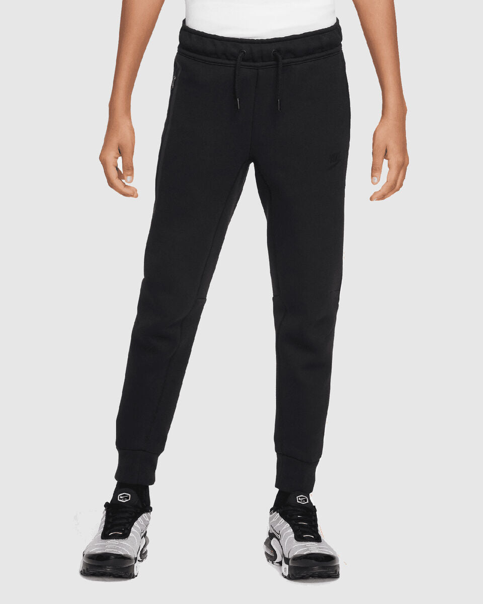 nike sportswear tech fleece jr completo black