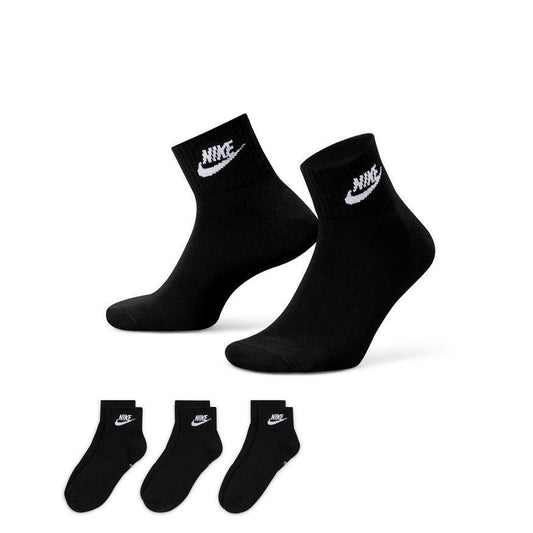 Calze alla caviglia Nike Everyday Essential (3 paia) NERO