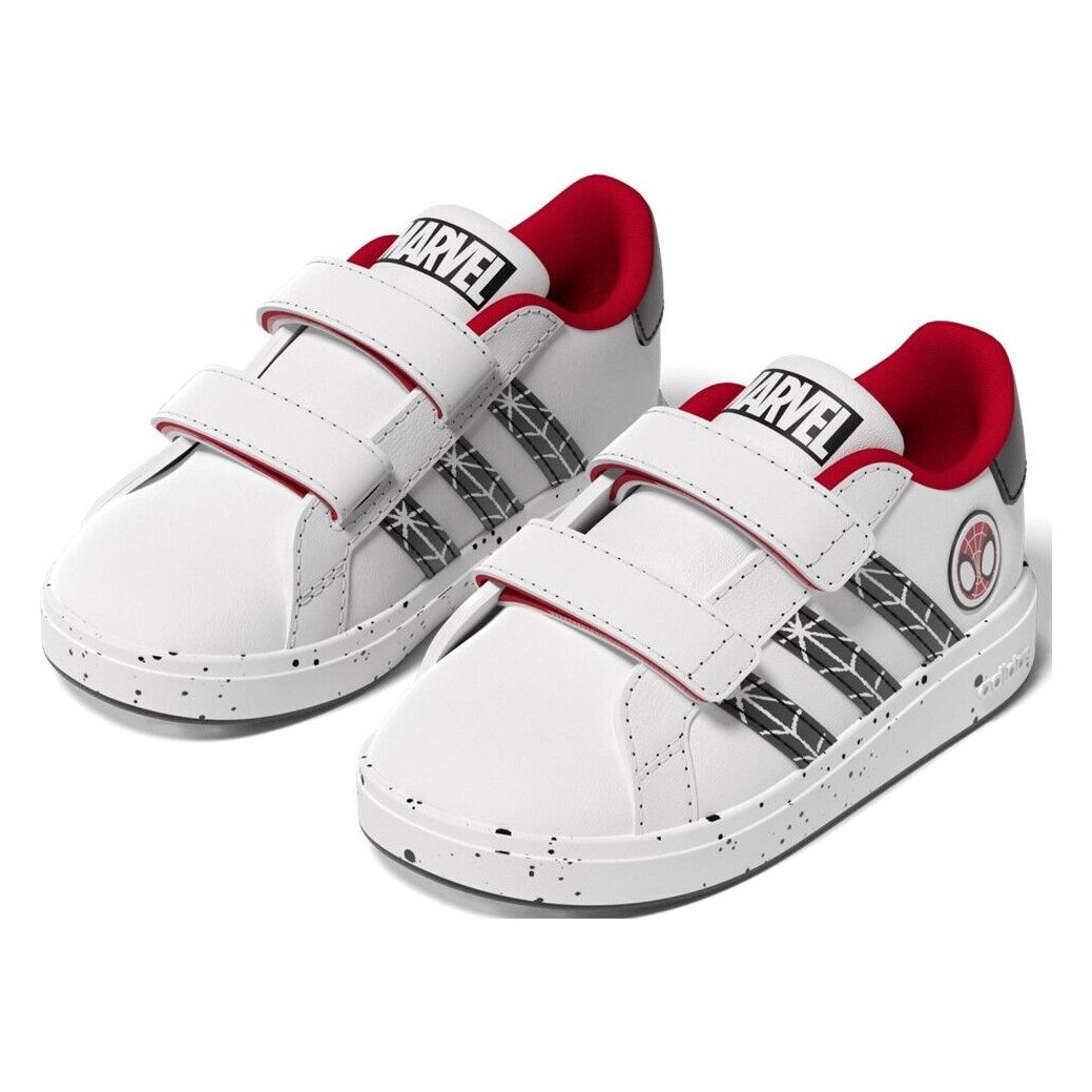 adidas grand court spiderman cf i shoeslow kids