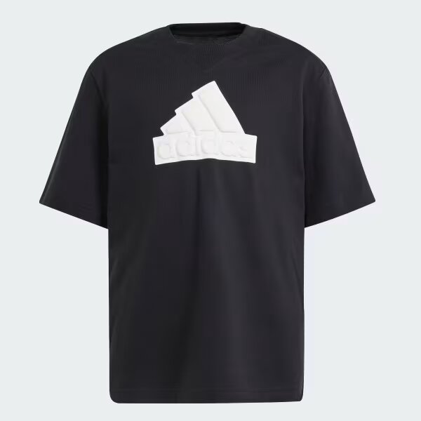 adidas future icons logo piqué t-shirt - black