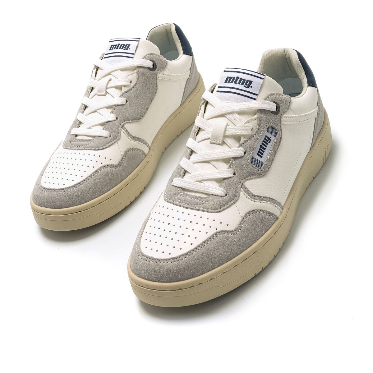 scarpe mustang murri white/split off white