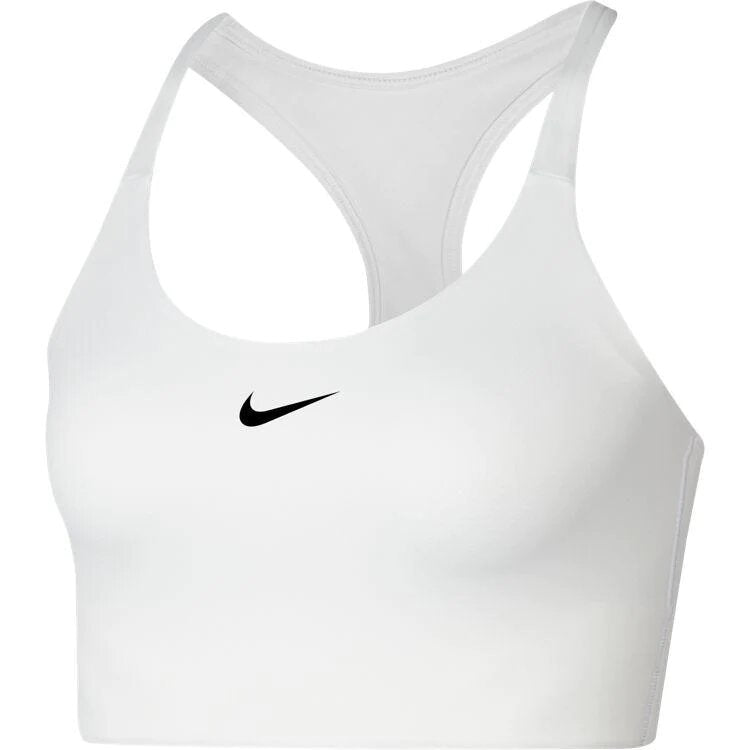 nike swoosh light support bianco