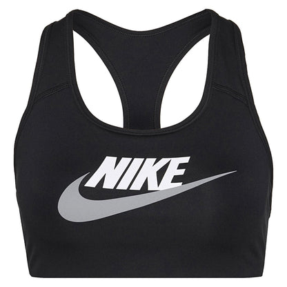 NIKE DRI FIT SWOOSH W NERO