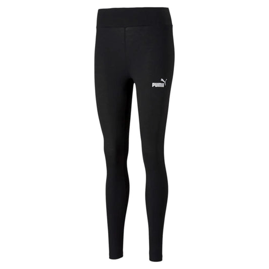 Leggings Essentials donna Nero logo Puma