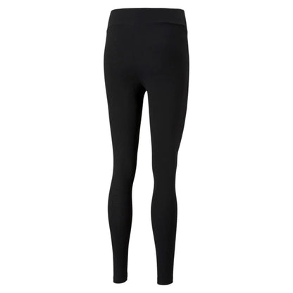 Leggings Essentials donna Nero logo Puma