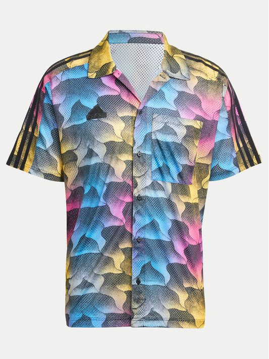 ADIDAS Clothing - Tiro Allover Print Mesh Resort Shirt