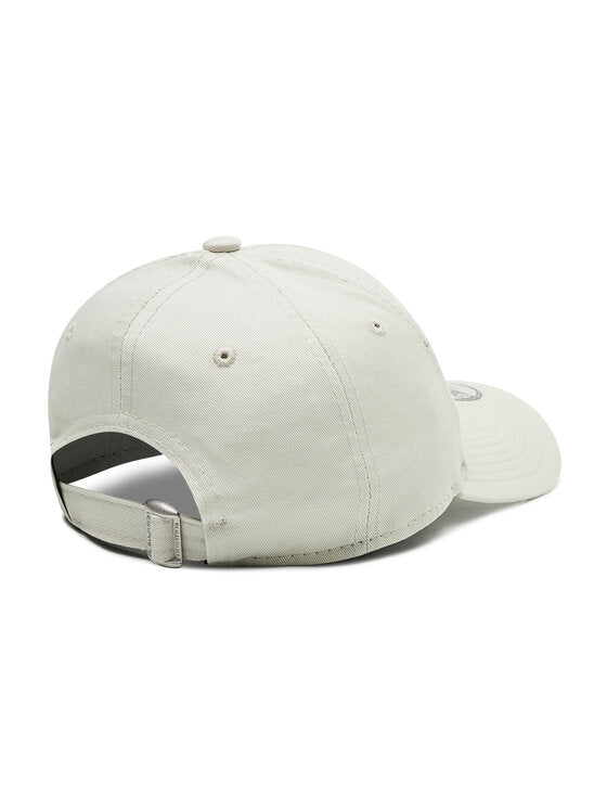 cappellino new era beige logo nero