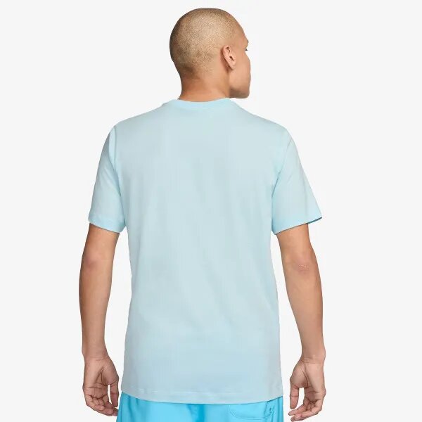 nike sportswear t-shirt 'glacier blue