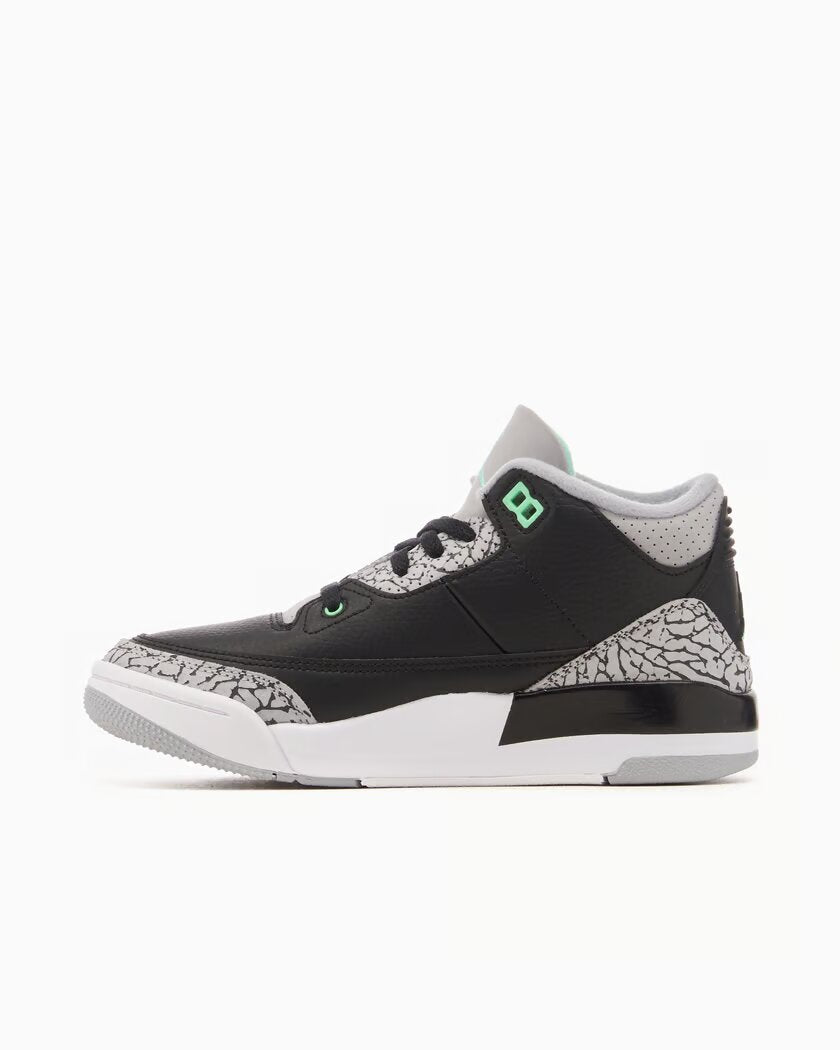 jordan 3 retro green glow (ps)