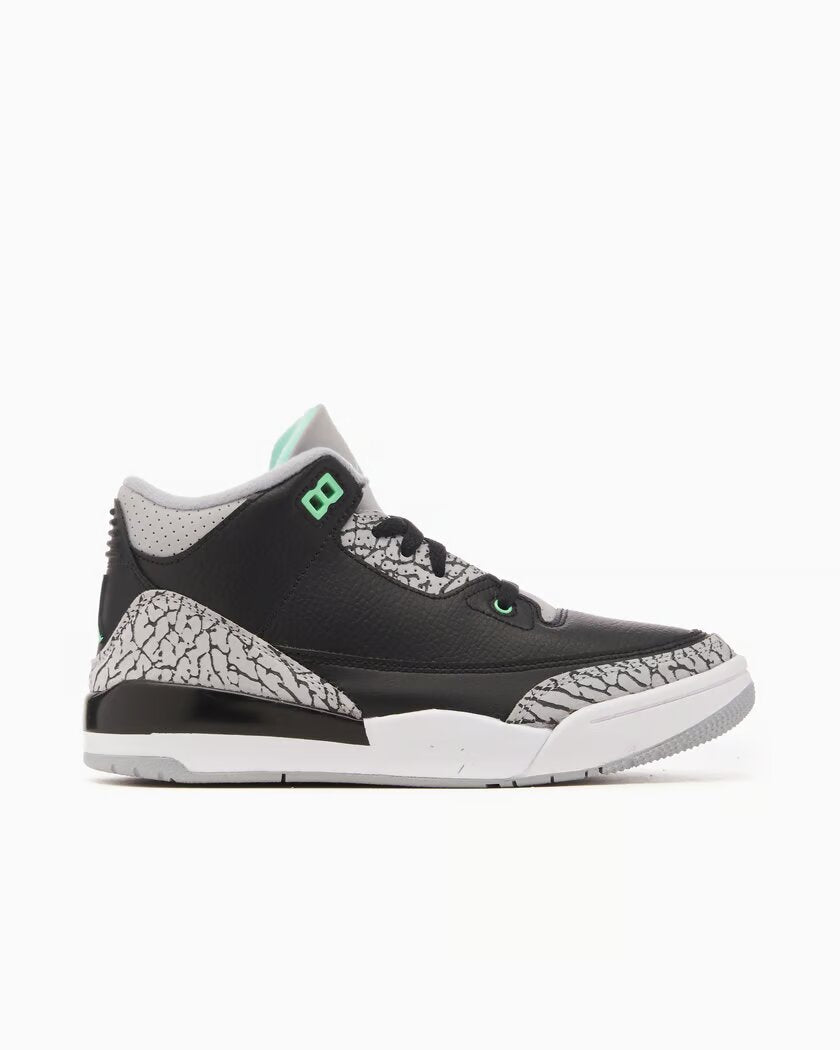 jordan 3 retro green glow (ps)