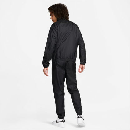 Nike Sportswear Club Tuta sportiva foderata in tessuto nero uomo