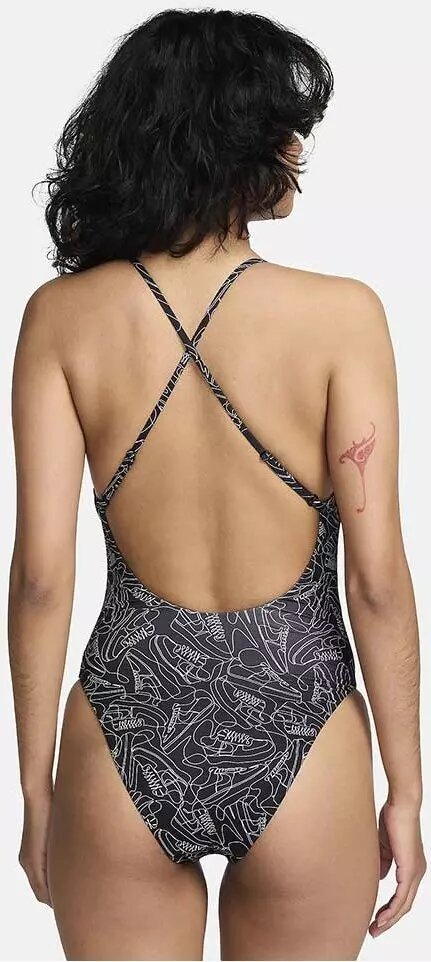 nike swim sneakerkini 2.0 cross-back one-piece swimsuit