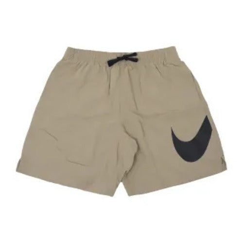 men's nike swim large swoosh graphic 7" volley