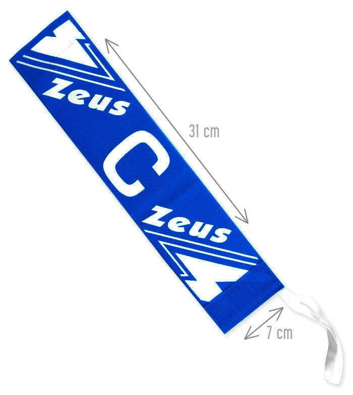 zeus fascia capitano uomo blu