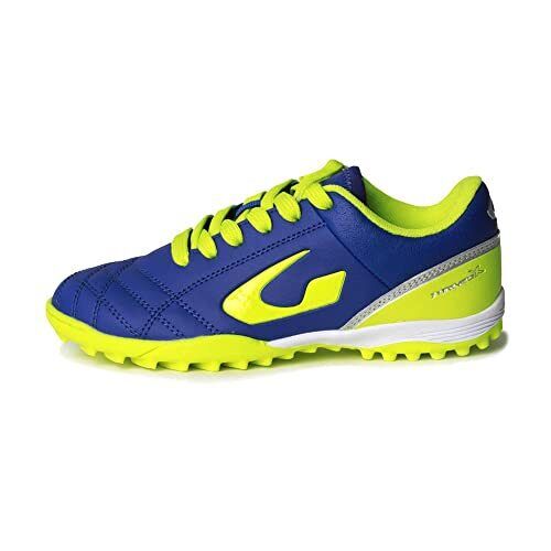 GEMS SCARPA CALCETTO TORNEO X BLU/GIALLO FLUO/GRIGIO