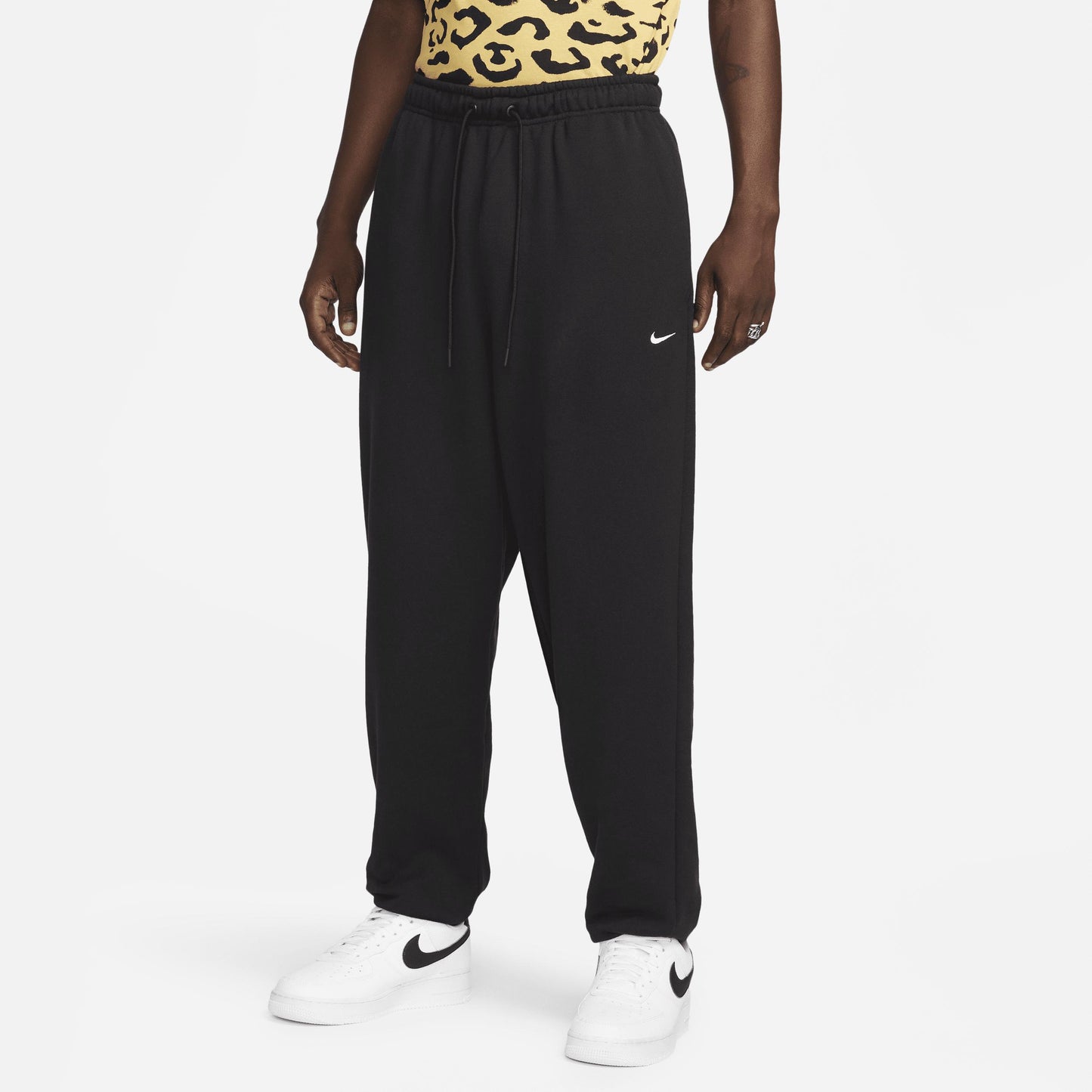 nike sportswear french-terry-pants black