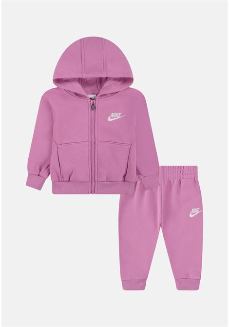 tuta bambina nike lbr fz club set