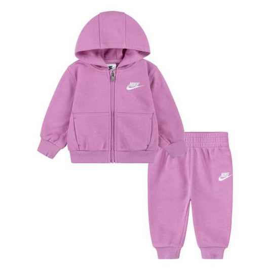 Tuta bambina Nike LBR FZ Club Set