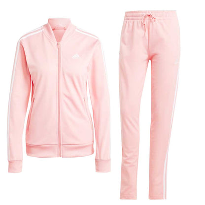 Tuta sportiva Essentials 3-Stripes rosa da donna