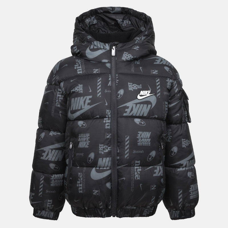 nike little kids' dna logo puffer jacket