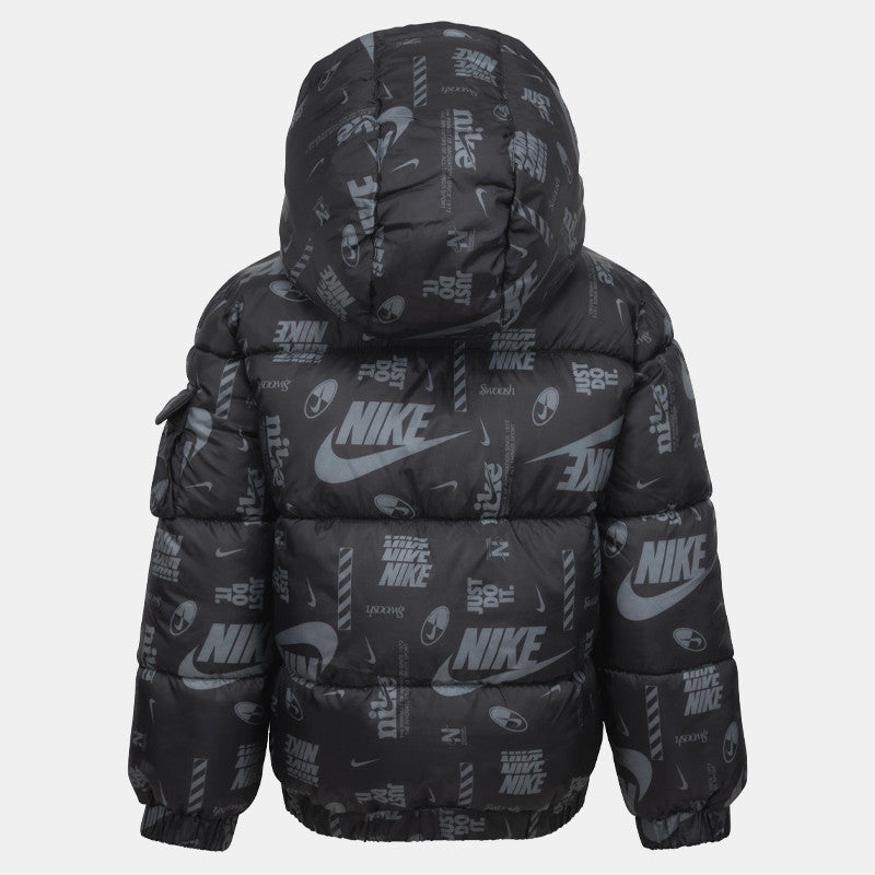 nike little kids' dna logo puffer jacket