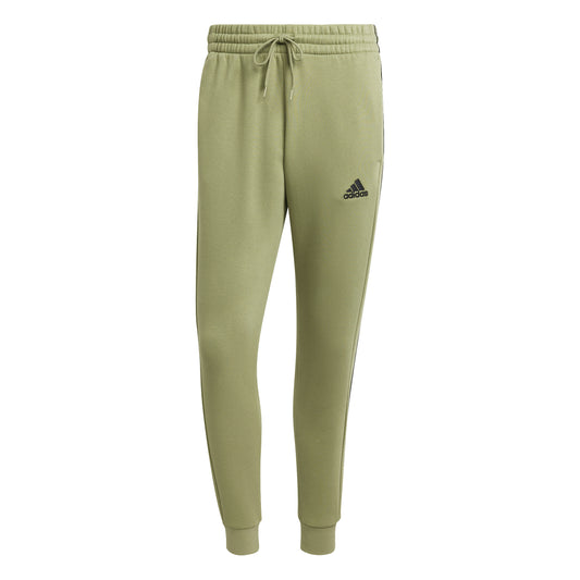 adidas Pantaloni da tuta Essentials Fleece 3-Stripes Verde